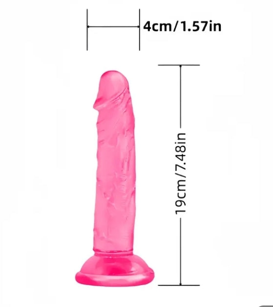 19cm pink dildo