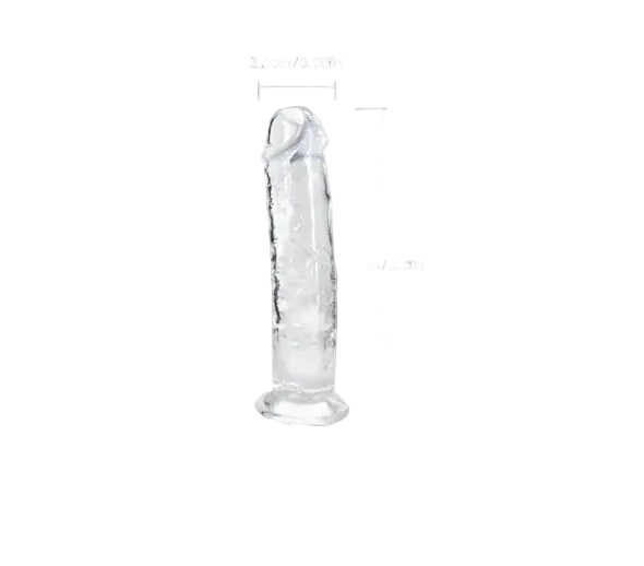 14cm transparent dildo