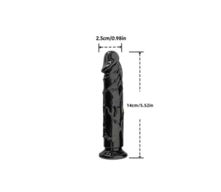14cm Black Dildo.