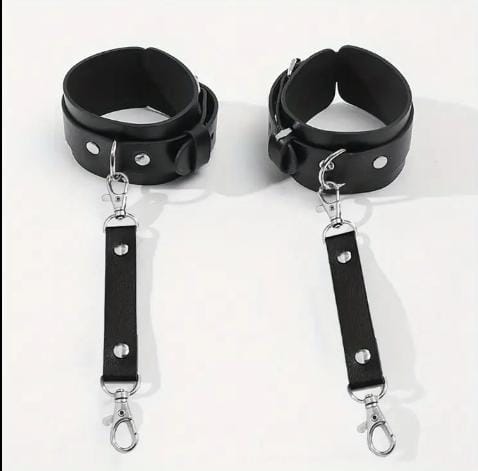 Leather Hand Cuffs.