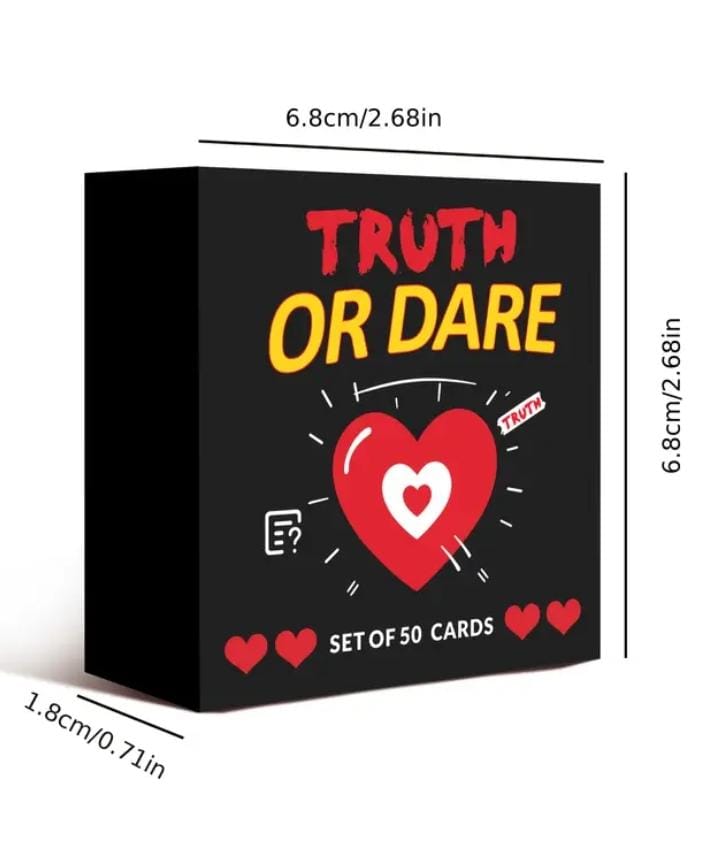 Adult Truth or Dare card game.
